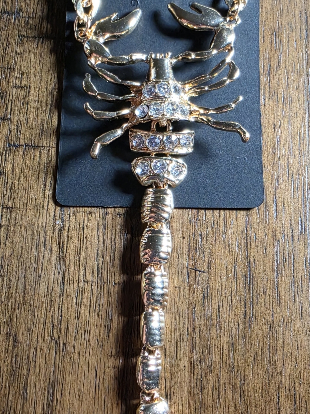 Amazon Gold Scorpion Pendant Anklet And Toe Chain (Never Worn)